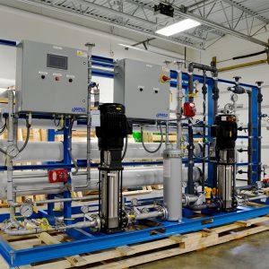 25-GPM Two-Pass Reverse Osmosis (RO) Skid