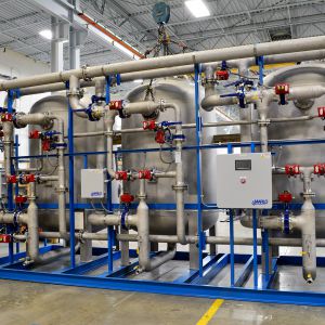 Industrial-Grade Triplex Tank Water Softener Skids