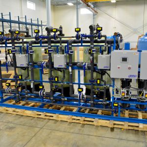 450-GPM Triplex Water Softener Skid with Salt Reclaim | MARLO