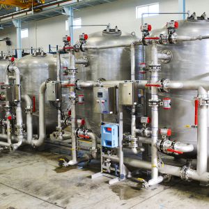 Industrial-Grade Stainless Steel Combination Multi-Media Filter & Water Softener System