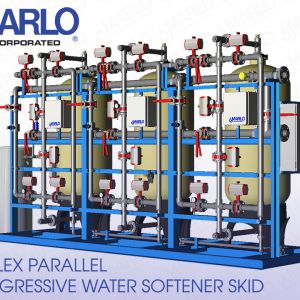 Triplex Parallel Progressive Water Softener Systems