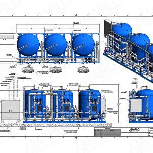 Industrial Grade Triplex Water Softener System Start-up