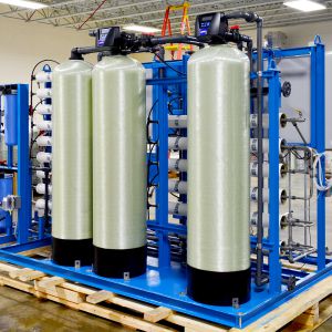 Centralized 10-GPM Two-Pass Reverse Osmosis (RO) Skid