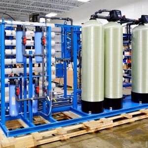 Centralized 10-GPM Two-Pass Reverse Osmosis (RO) Skid