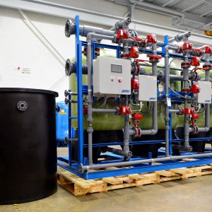 Triplex Water Softener & Duplex Brine Pump Skid