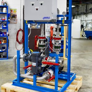 Triplex Water Softener & Duplex Brine Pump Skid