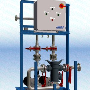 Triplex Water Softener & Duplex Brine Pump Skid