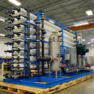 500 GPM Two-Train Reverse Osmosis Skid