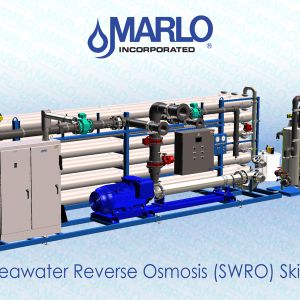 Containerized Seawater Reverse Osmosis (SWRO) Skids