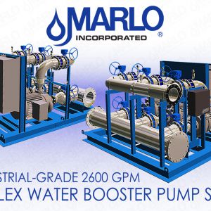 Industrial-Grade Triplex Water Booster Pump Skids