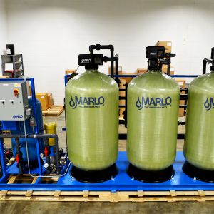 Integrated Activated Carbon Filter and Water Softener Skid