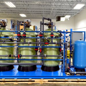 Integrated Activated Carbon Filter and Water Softener Skid