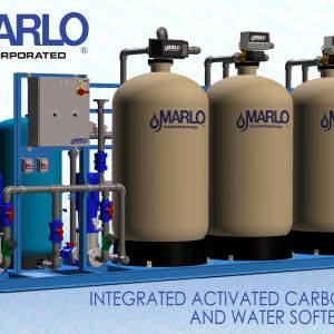 Integrated Activated Carbon Filter and Water Softener Skid