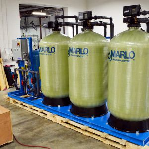 Integrated Activated Carbon Filter and Water Softener Skid
