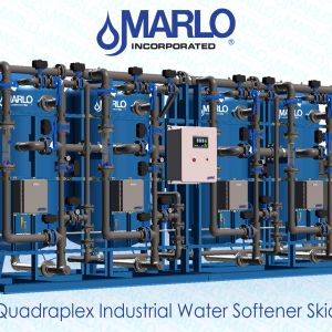 Marlo Quadraplex Industrial Water Softener Skid 05