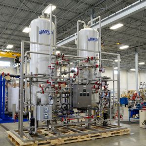 Marlo Duplex Series Mixed-Deionizer Skid - left