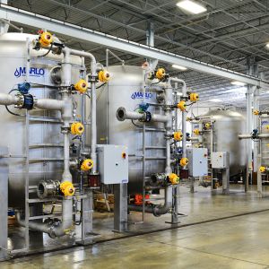 Marlo Quadraplex Industrial Water Softener System Photo 01