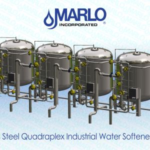 Marlo Quadraplex Industrial Water Softener System Photo 05