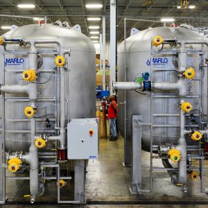 Marlo Quadraplex Industrial Water Softener System Photo 06