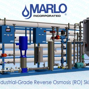 Marlo Industrial-Grade Reverse Osmosis (RO) Skid  Midel 05