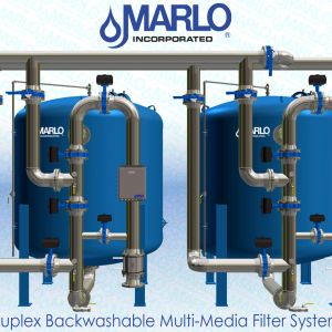Marlo Duplex Industrial-Grade, Backwashable Multi-Media Filter System 05