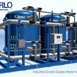 Marlo Industrial Grade Duplex Water Softener Skid 05