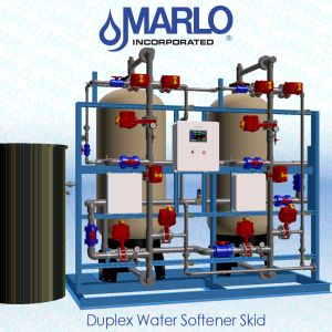 MARLO Duplex Water Softener Skid 05