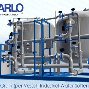 MARLO 10 Million Grain (per Vessel) Industrial Water Softener System 05