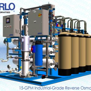 MARLO 15-GPM Industrial-Grade Reverse Osmosis (RO) Skid  05