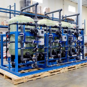 MARLO Triplex Progressive Flow Water Softener System  01