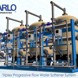 MARLO Triplex Progressive Flow Water Softener System  05
