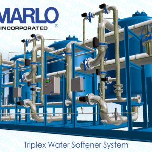 MARLO Triplex Water Softener System  05