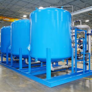 MARLO Triplex Water Softener System  07
