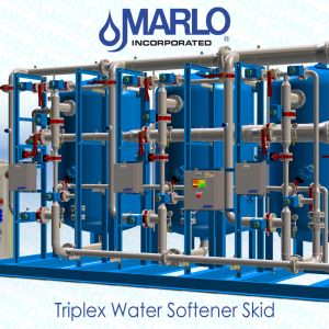 MARLO Triplex Water Softener Skid 05