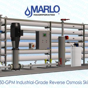 MARLO 150-GPM Industrial-Grade Reverse Osmosis (RO) Skid 05