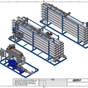 MARLO 1000-GPM Industrial-Grade, Reverse Osmosis (RO) System 06