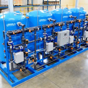MARLO Quadraplex Water Softener System 07