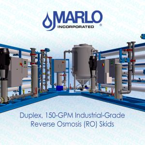 MARLO Duplex, 150-GPM Industrial-Grade Reverse Osmosis Skids 05