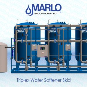 MARLO Triplex Water Softener Skid 05