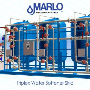 MARLO Triplex Water Softener Skid 05
