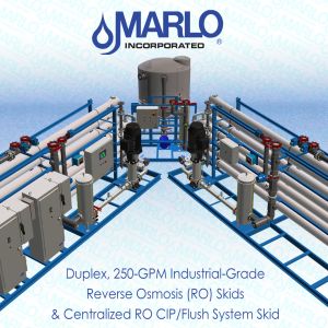 MARLO Duplex 250-GPM Industrial-Grade Reverse Osmosis Skids 05