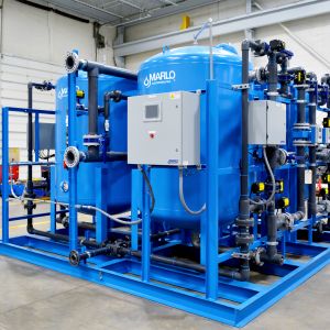 MARLO Quadraplex Water Softener Skid 02