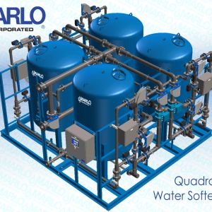 MARLO Quadraplex Water Softener Skid 05