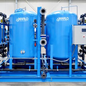 MARLO Quadraplex Water Softener Skid 08