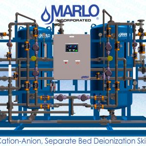 Separate Bed Deionization Skid 04