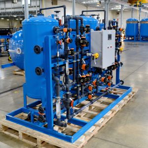 Separate Bed Deionization Skid 08