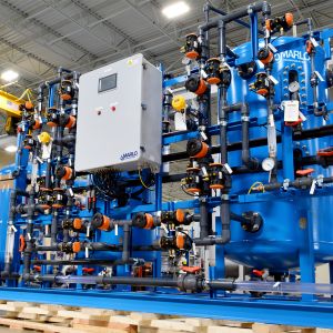 Separate Bed Deionization Skid 09
