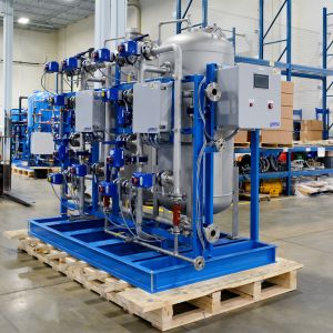 MARLO Duplex Alternating Condensate Polisher Skid 01