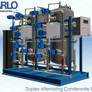 MARLO Duplex Alternating Condensate Polisher Skid 04