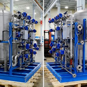 MARLO Duplex Alternating Condensate Polisher Skid 07